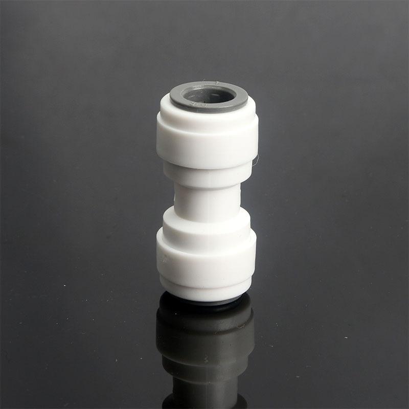1 bucată fitinguri pentru țevi RO cu osmoză inversă Sistem de apă 3/8' până la 3/8" OD Furtun / 1/4' până la 3/8' OD Furtun pentru purificator de apă Filtru fără card