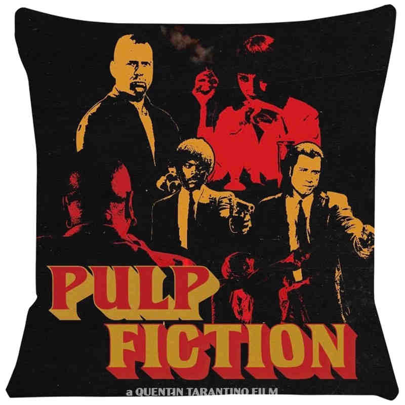 Cushion Cover Pulp Fiction For Sofa Pillow Cover Living Room Stills Pillow For Chairs Pillowcase Home Decorative 289