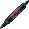 Mitsubishi Pencil Water-based Sign Pen Prokey Twin Fine Letter+Bold Black PM150TR.24, Pack of 10