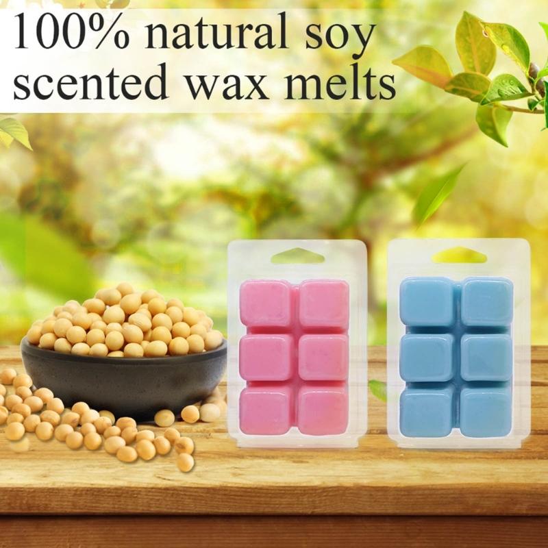 Versatile Wax Melts, Scented Wax Melts Cubes  for Relaxing Environment Perfect Mother Day Gifts 8Packs /3oz Each