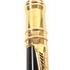 Very Good PARKER Ballpoint Pen Duo Field Black GT Twist Type Black Gold Used