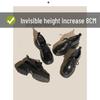 Women's Platform Lace-Up Loafers - Spring 2024, Hidden Heel 8.5CM, Chunky and Thick Sole.