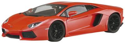 Aoshima Bunka Kyozai Modellserie 2011 Lamborghini Aventador Orange Pearl Plastikmodell (AOSHIMA) 1/24 Vormontiert Vormontiert 01-A