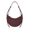 Design di nicchia Borsa a mezzaluna da sottoascellare Polene Borsa a sella Borsa a tracolla da pendolare parigina Versatile Borsa messenger Tendenza moda