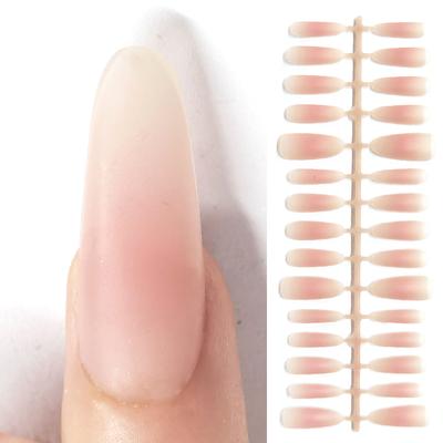 30 Stück Rouge Farbe Falsche Nägel Abnehmbare Falsche Nägel Tragbare Aufdrücknägel Nagelspitzen Nagelkunst Verlängerungswerkzeuge