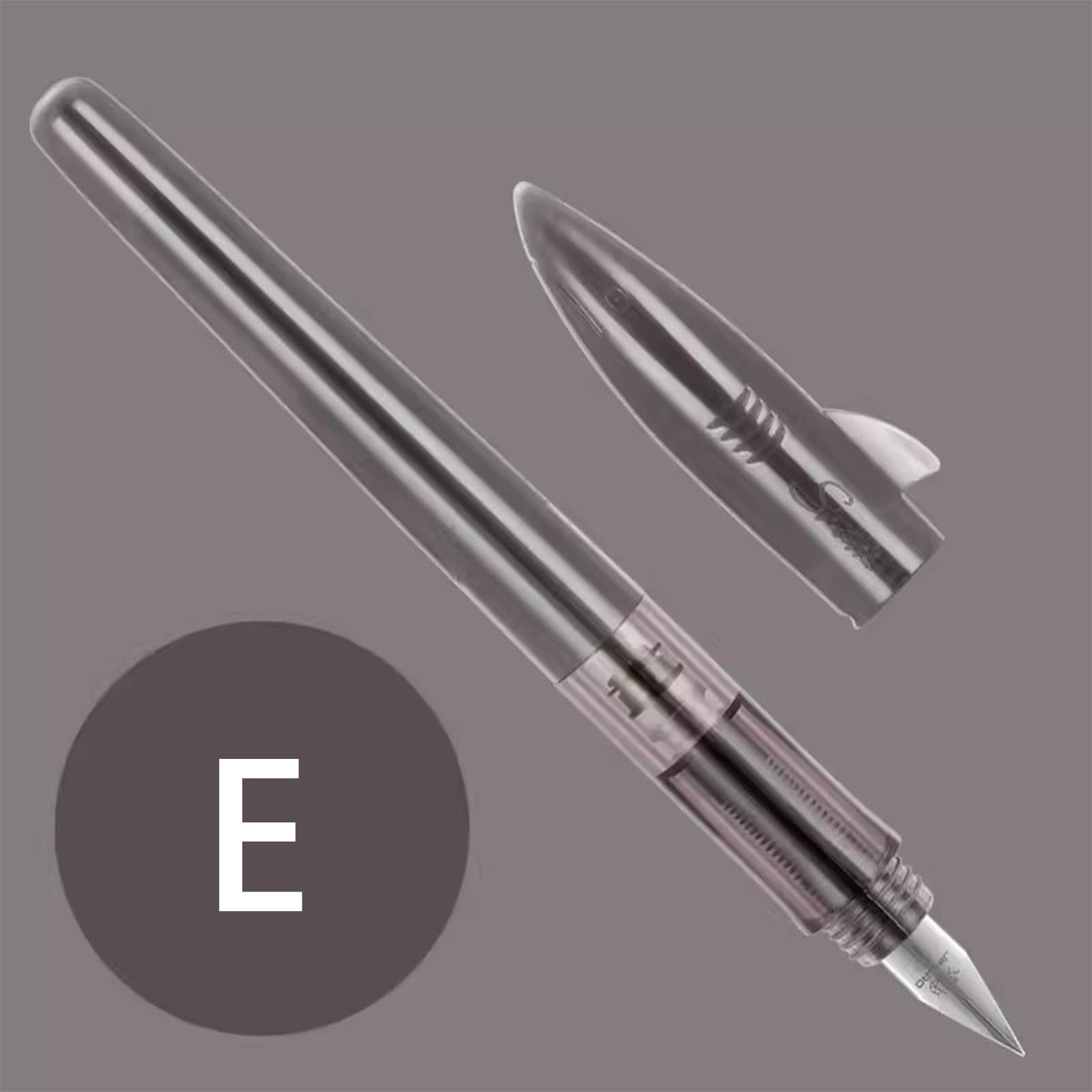 

Jinhao Shark Fountain Pen – 0.5mm F Nib, Smooth Writing Ink Pen – Ideal for Calligraphy, Office & Student Stationery жовтий