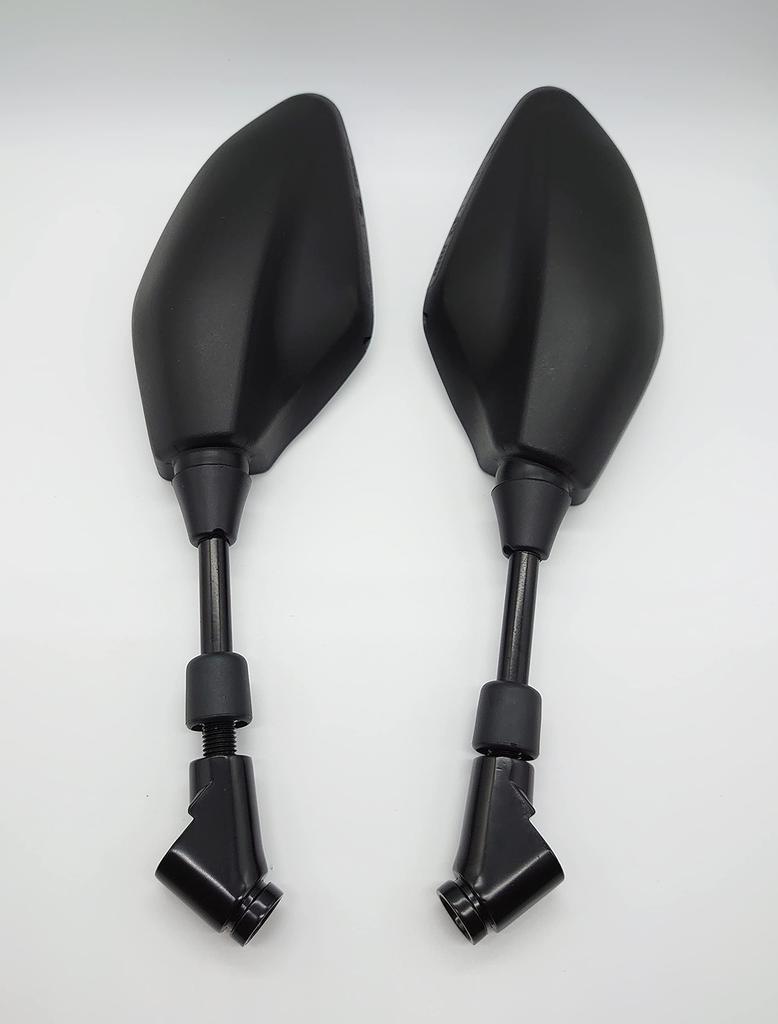Motorcycle Mirror Left and Right 1 Set 10 Mm 8 Mm with Screws Vehicle Inspection Standards for Honda and Right Cub/yamaha/kawasaki/pcx/ktm/cb (left