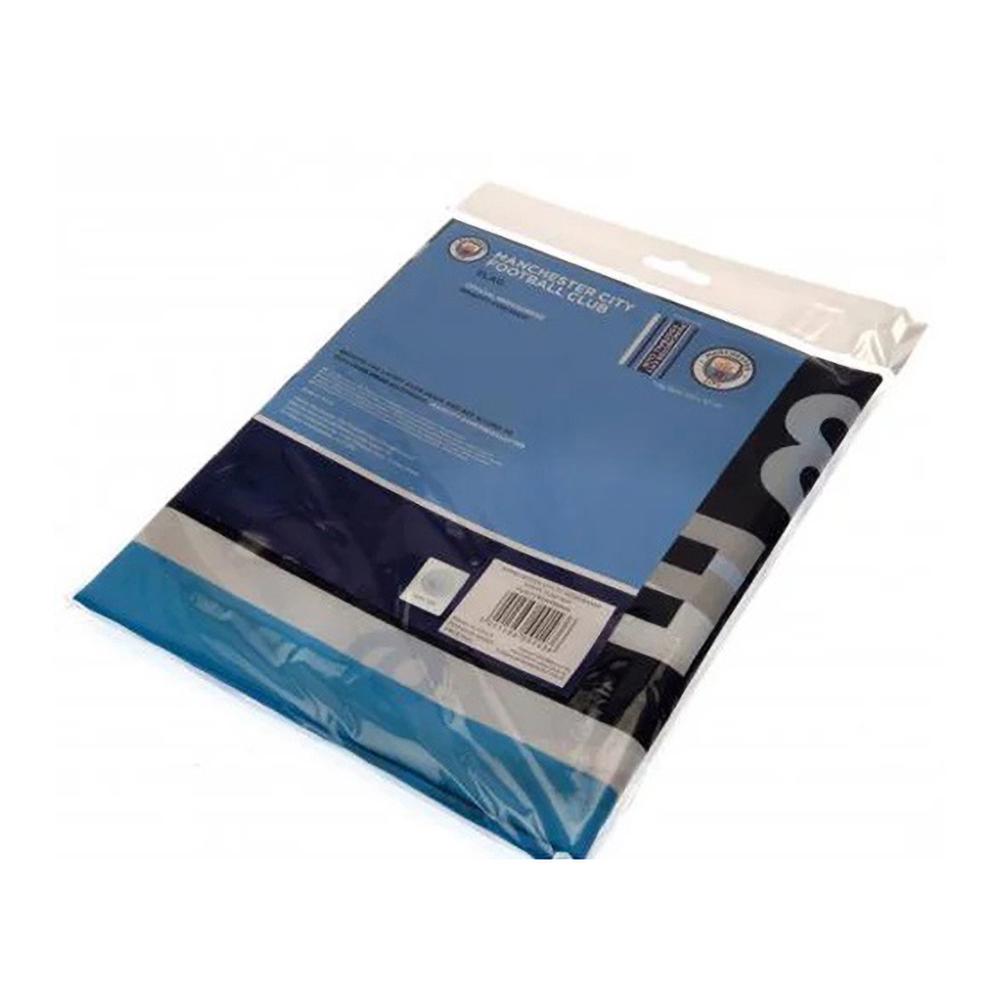 Manchester City FC Wortmarke Streifen Flagge