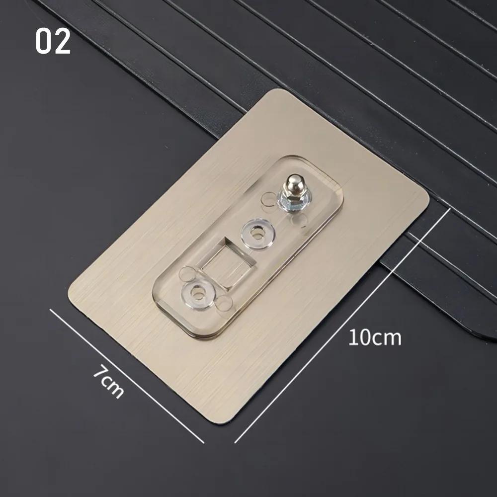Punch Free Screws Seamless Adhesive Wall Screws Hanging Nails Hook Self Adhesive Hole Nail Non-Trace Photo Frame Hole Hang Kit