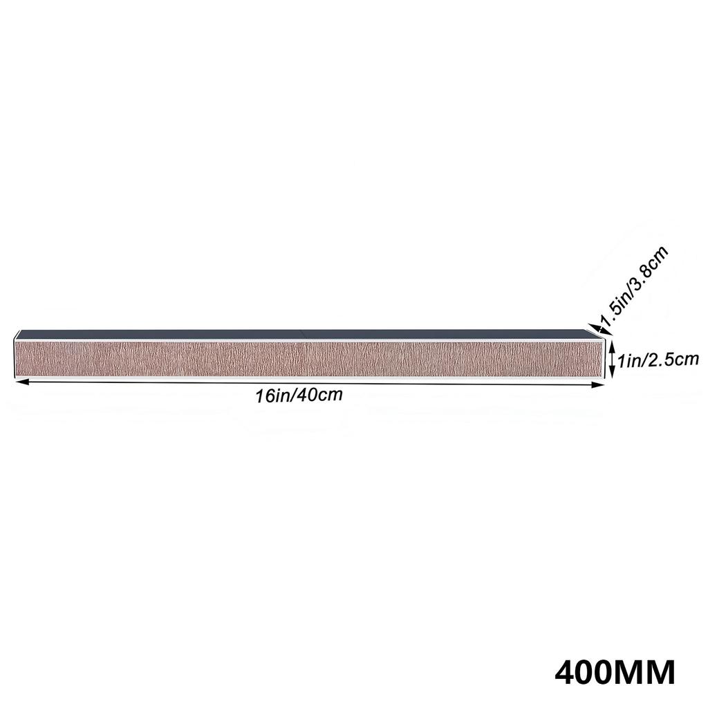Guitar Bass Fret Polishing Tool Fingerboard Leveling File Aluminum Alloy Leveling Bar for Fret Buzz Repair Local Grinding