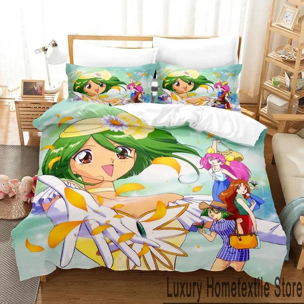 3D Print Anime Wedding Peach Bedding Set Duvet Cover Bed Set Quilt Cover Pillowcase Comforter king Queen Size Boys Adult Bedding