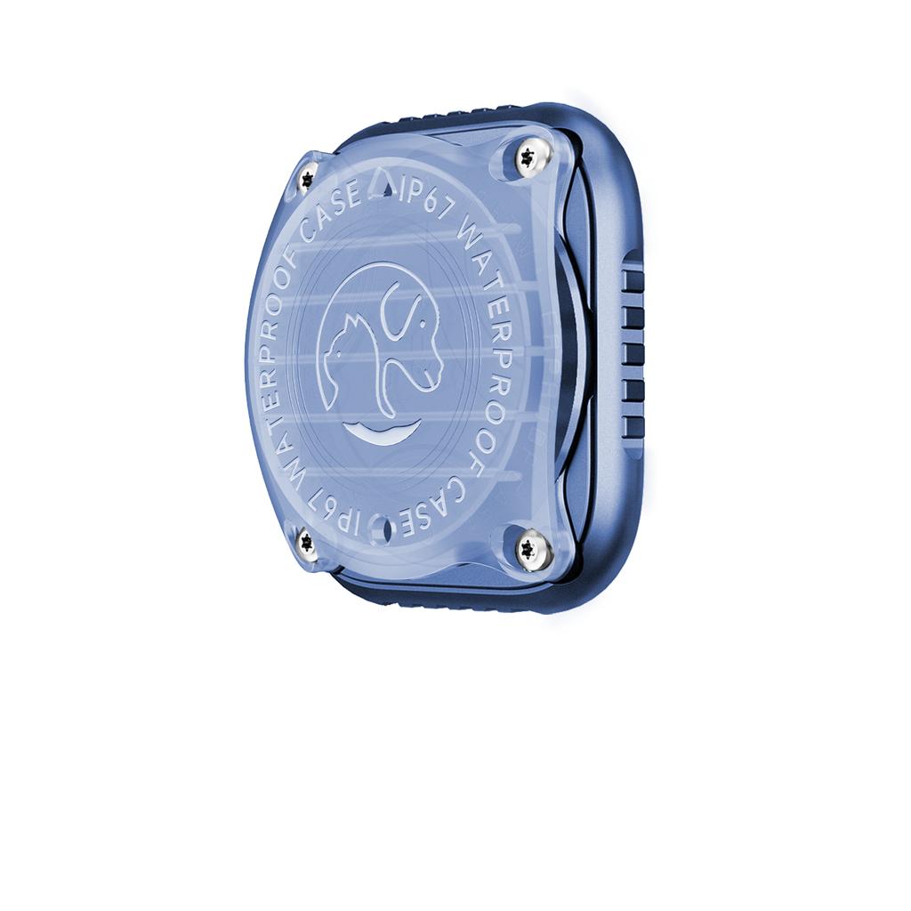 Waterproof Keychain for AirTag, Small Seal Series Protective Accessories for iPhone 8X, with Key Ring