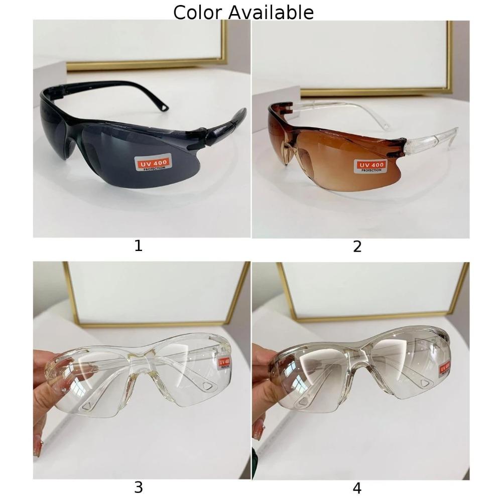 Stylish Unisex Safety Glasses Full Eye Protection Sunglasses With Scratch-Resistant Lenses Riding Hiking & Outdoor Sports Gear