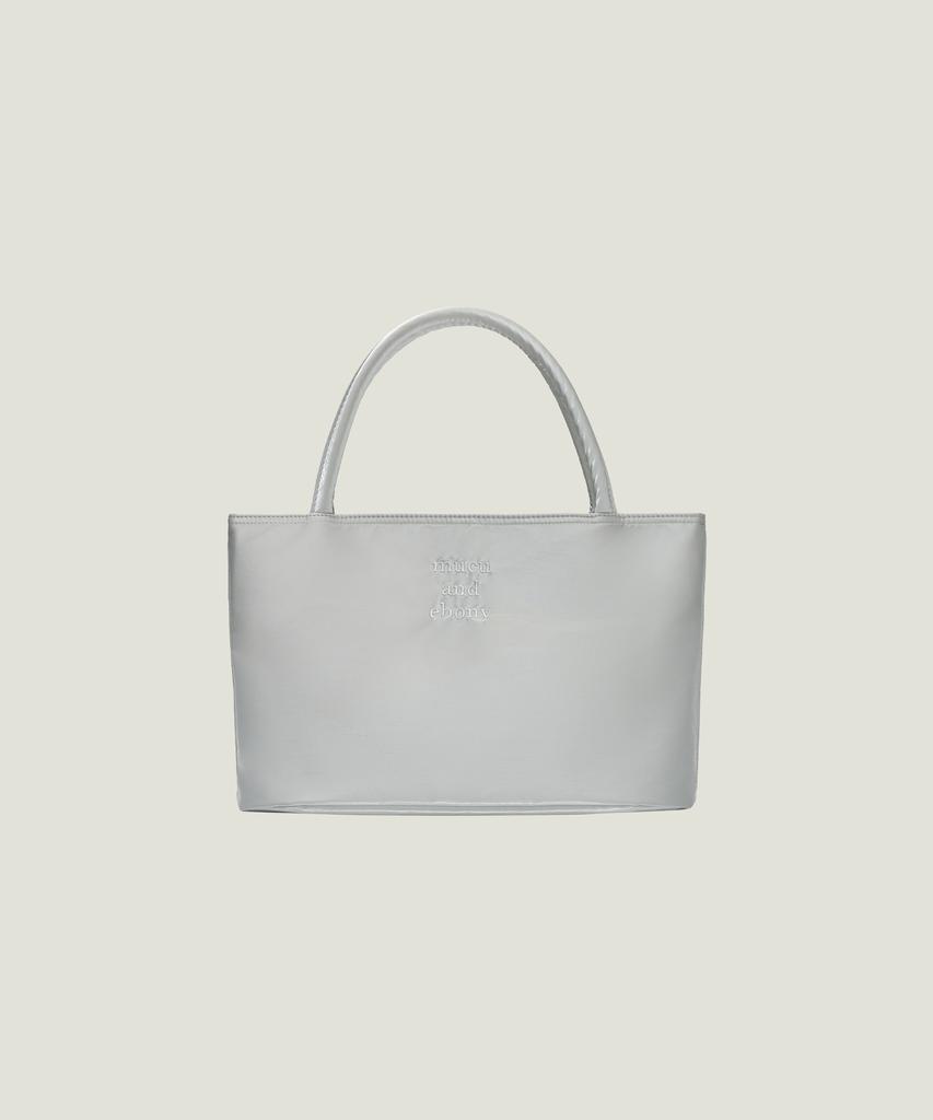 Mucu And Ebony Near Tote Bag _ Silver