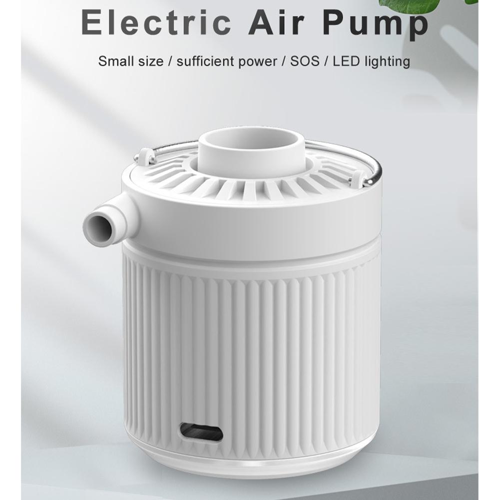 Tiny Portable Ultra-Mini Air Pump USB Inflation Deflation Pump With 1200mAh Battery For Pool Floats Vacuum Storage Bags