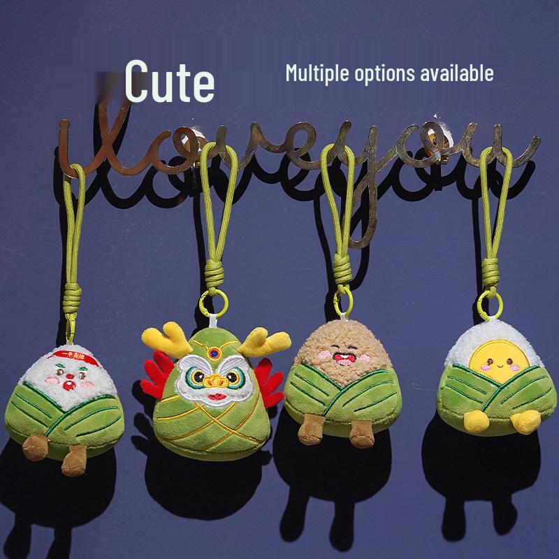 Creative Dragon Boat Festival Zongzi Plush Toy - Doll, Cushion, Pendant, and Gift