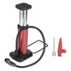 1Set Compact Bike Foot Pump Heavy Duty Metal Build Multi-Use for Tires Balls Motorcycles Portable Inflation Tool Red with