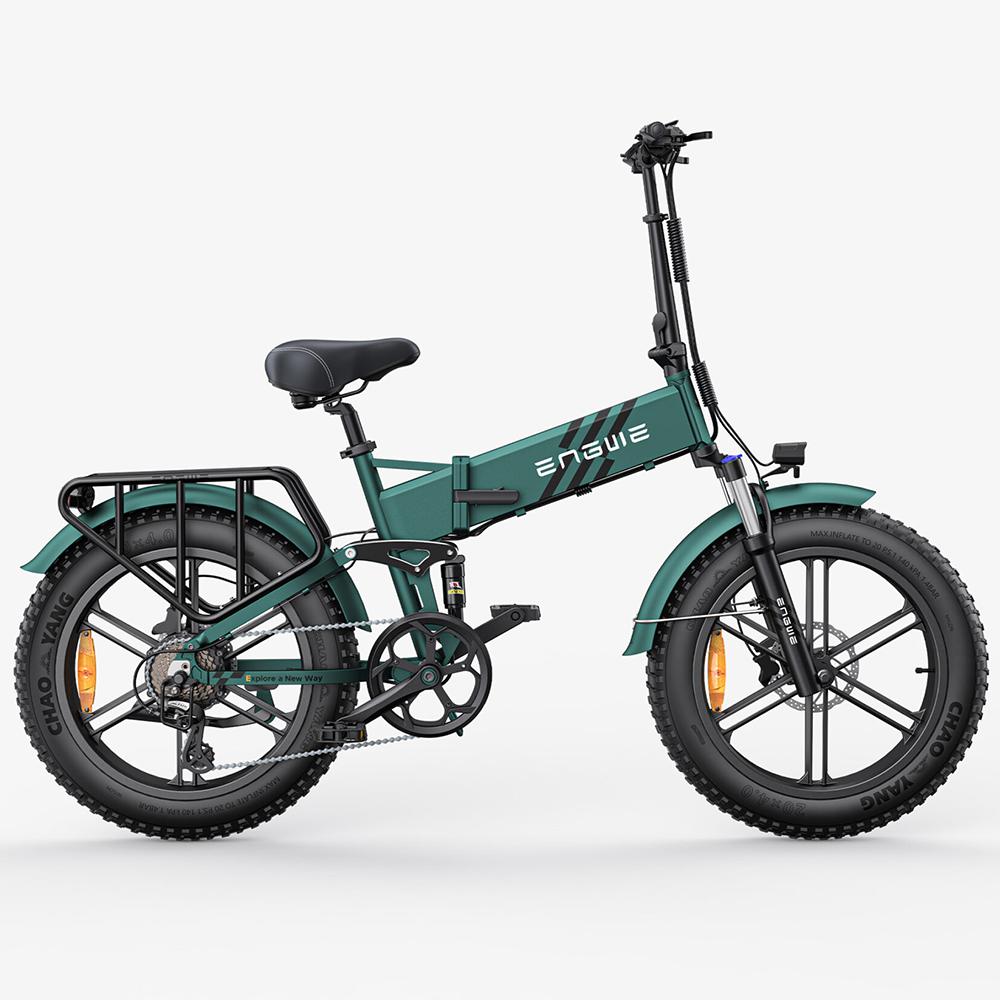 Electric Bike Foldable ENGWE 20" 750W Motor Adult Ebike 16AH Max Range 110Km Load 150Kg Engine Pro 2.0