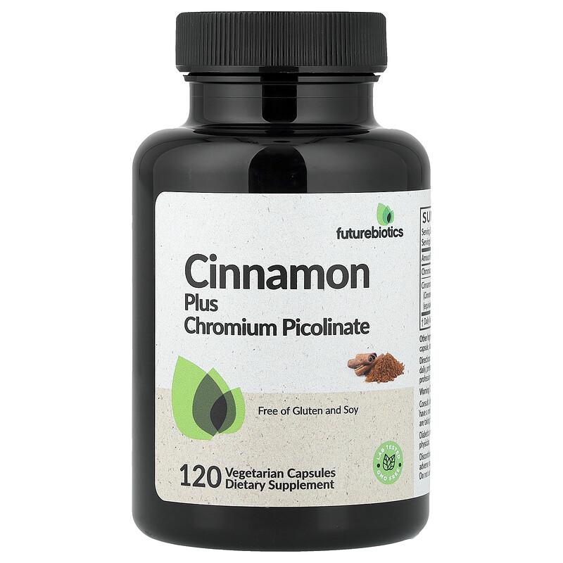 Cinnamon Plus Chromium Picolinate, 120 Vegetarian Capsules