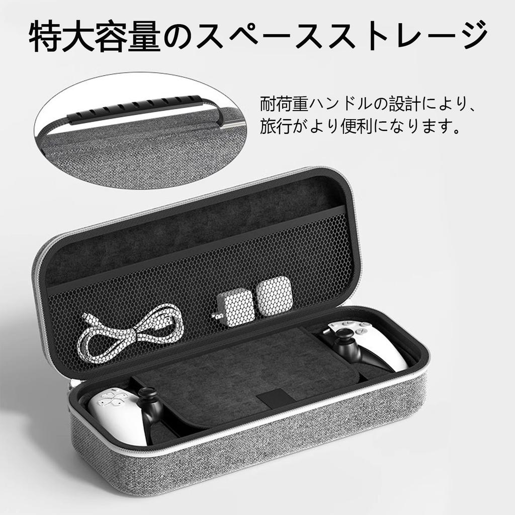 New Storage Case for PS Portal by Includes Storage Protective Thumb and Window Screen Protector for PS Portal 9H Portable Storage Box for PS Large and
