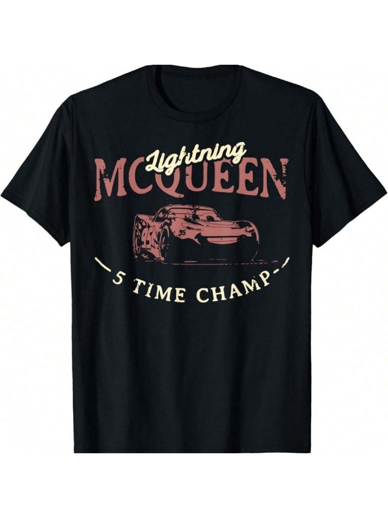 Pixar Cars 3 Vintage 5 Time Champ T-Shirt