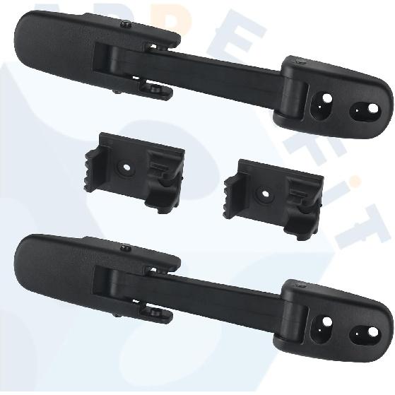 Hood Latch Strap W/Catch Bracket Compatible With Kenworth T660 T470 T370 T270 T170, Peterbilt 386 384 340 348 337 335 325, Blue Bird Vision School