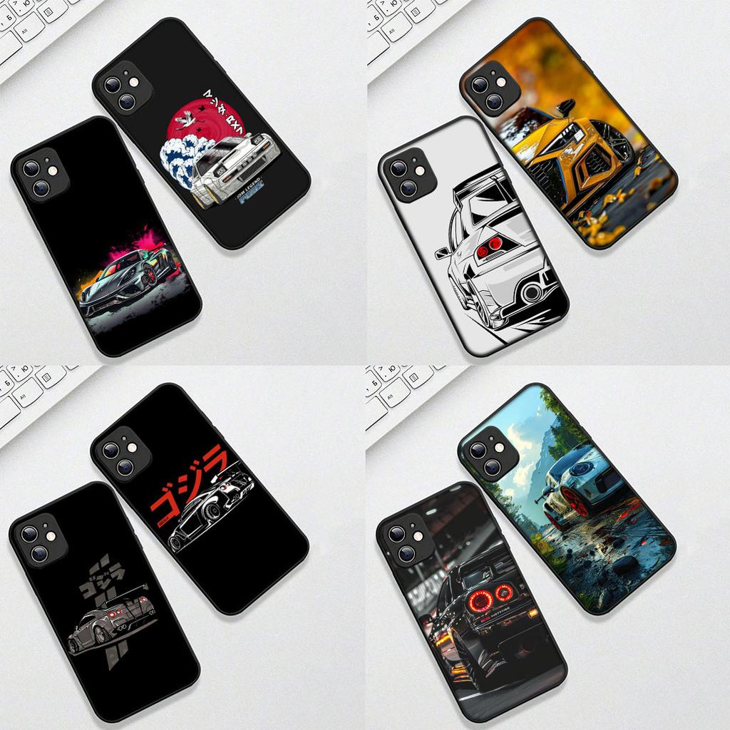 for Xiaomi Redmi Note 12 11 10 A3 Pro 10A 10C 12C Note12 5G 4G Phone Cover Soft Case Supercar Super Car Cartoon taillights