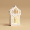 Light House Moon Shape Silicone Candle Stand Molds for Epoxy Resin Candle Holder Tealight Holder Gypsum Decoration