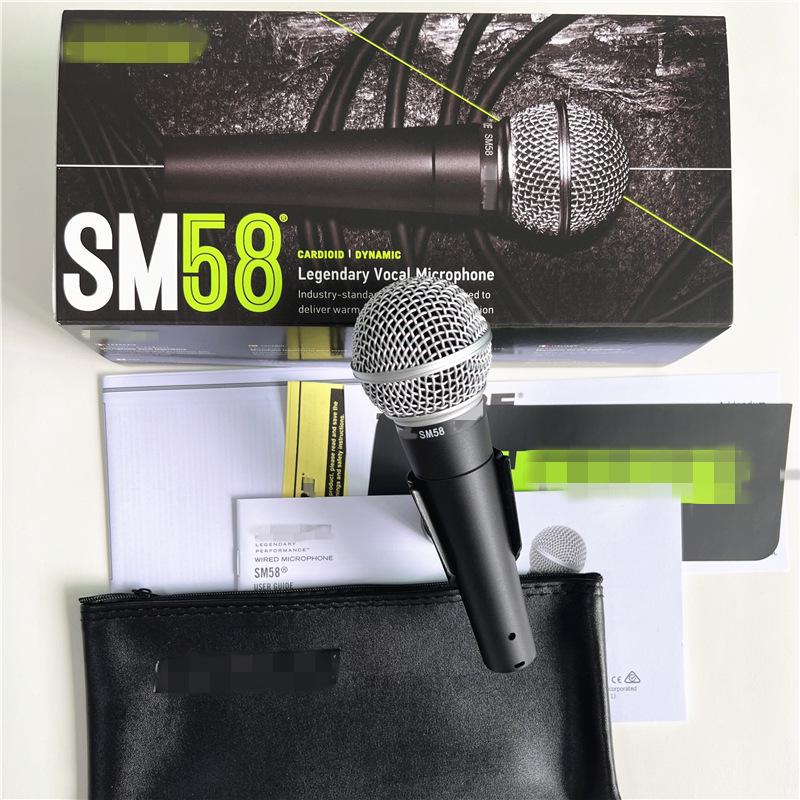 

SM58S Wired Dynamic Microphone for Karaoke, Stage Performances, Live Broadcasts, and Professional Use