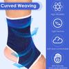 Kids Compression Ankle Brace Knitted Sleeve Support For Sprains Arthritis Tendonitis Jogging Running Fitness