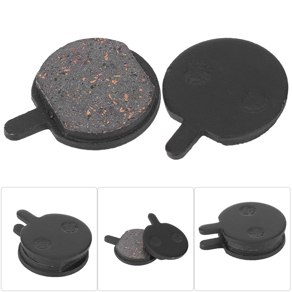 5 Paar L-02 schwarzes Harz langlebig stumm Mountainbike Scheibenbremsbelag Fahrrad Radfahren Zubehör