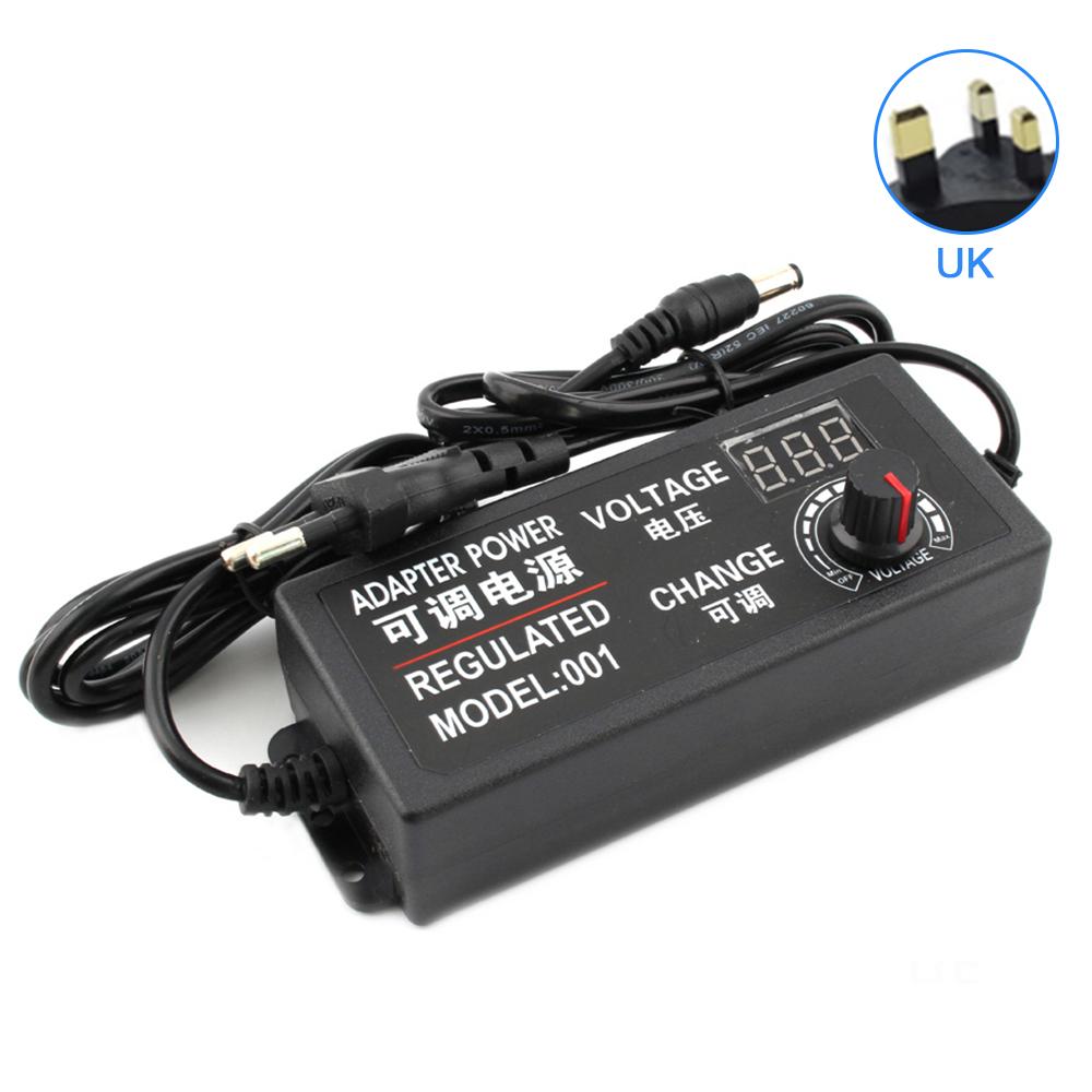 Adjustable AC To DC Power Supply 9V 12V 15V 18V 24V 3A 72W Power Supply Adapter Universal 220V To 12V Adapter