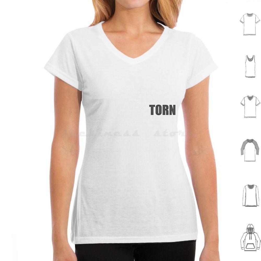 Torn Logo T Shirt 6xl Cotton Cool Tee Torn Torn City