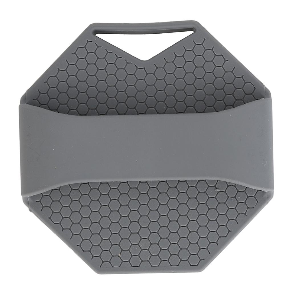 Silicone Shower Scrubber Multifunctional Polygonal Handheld Body Brush for Skin Cleansing Exfoliating Massage