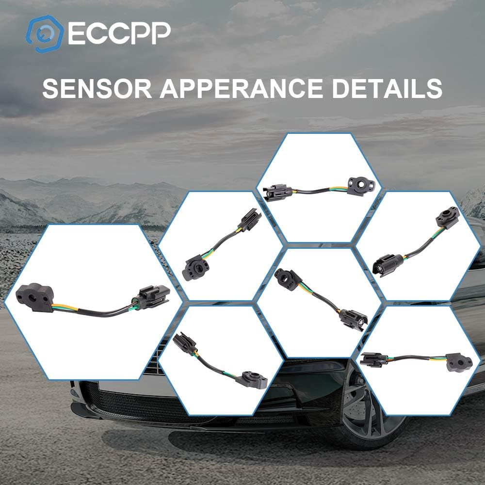 ECCPP Throttle Position Sensor TPS - Fit for Ford Bronco, F-150, F-250, F-350, E-150, E-250, E-350 Econoline & Club Wagon - 12339051, 12339049