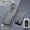 Zinc Alloy Car Key Case For Jaguar Xe Xf Xj Xfl Xjl Xel Et E-Pace F-Pace F-Type A9 A8 X8 Remote Cover Shell Keychain Accessories