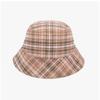Helen Kaminski Milton Camel Check Bucket Hat Hat52171