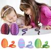 Toys 3D Printed Cool Snake Dragon Egg Multi-joint Novel Easter Hot-selling Gift Present Decompression Children's Desktop Decoration