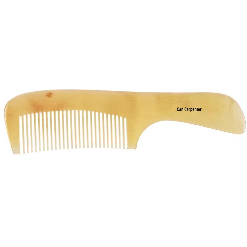 Массажная расческа Tan Mu Jiang серии KCBJ из натурального рога быка