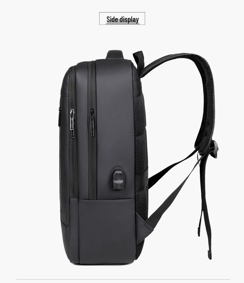 Business Casual Waterproof Laptop Backpack - Multi-Compartment, Large Capacity for Travel and Commute