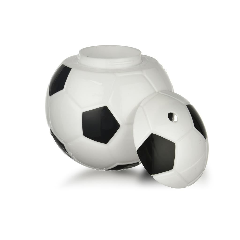 450ml Football Shaped Cups Glass Bottle Basketball Bottle with Lid and Straw for Cold Drinks Reusable Sealed for Party Supplies