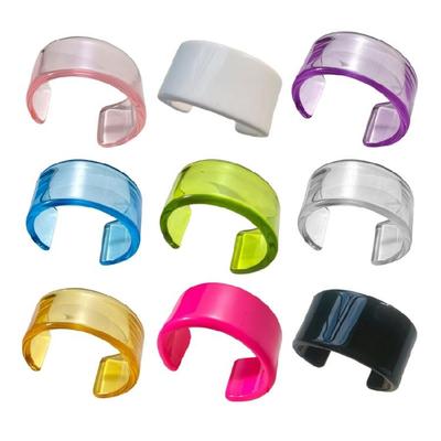 Contemporary Resin Jewelry Minimalists Bracelet Breathable Designs Accessory for Women Girls