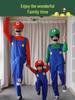 Super Mario Halloween Cosplay Costume for Kids & Parents