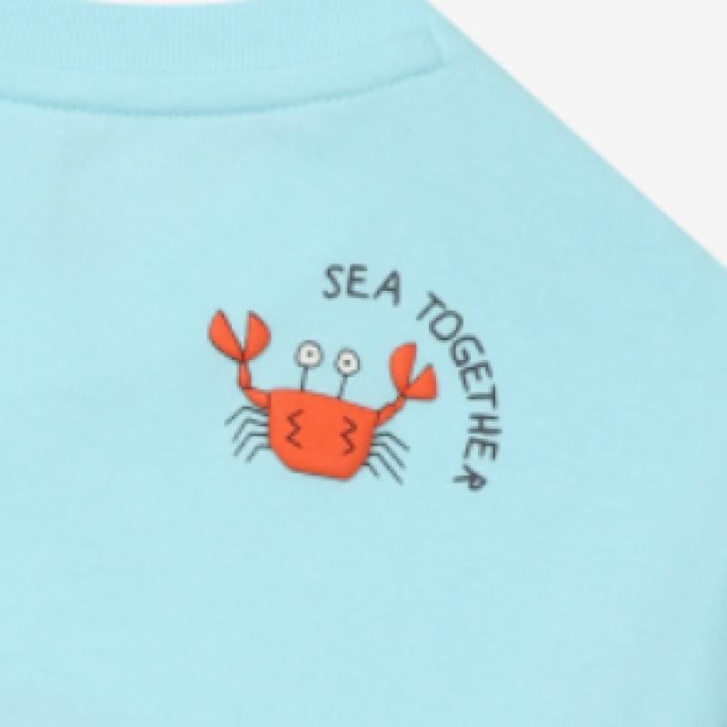 [fila Kids] Marine Graphic T shirT  Fk2rsf2301x miT  q0zFk2rsf2301xmiT