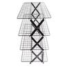 4-Tier BBQ Bread Cake Cooling Rack Folding Dessert Display Storage Rack Kitchen Baking Tool Home Baking Storage Shelves