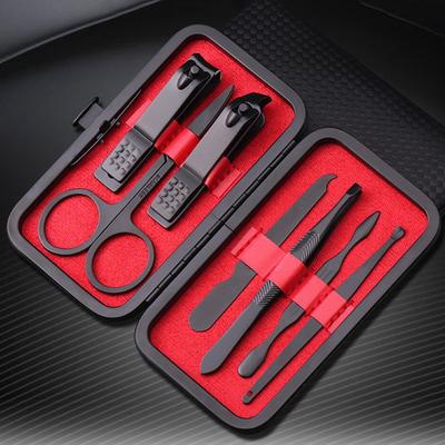7 pezzi/set Nuovo tagliaunghie per manicure e pedicure Set portatile da viaggio Kit per l'igiene Set di strumenti per tagliare le unghie