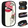 Japanese Okami Wolf Pencil Case for Boy Girl Gifts Pen Box Pencil Bag Stationery Supplies Pen Holder Bag