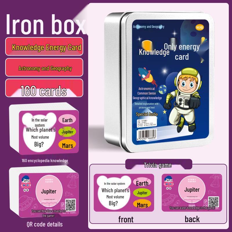 Elementary Student Knowledge Cards: Idiom Solitaire Fun & Educational Toy