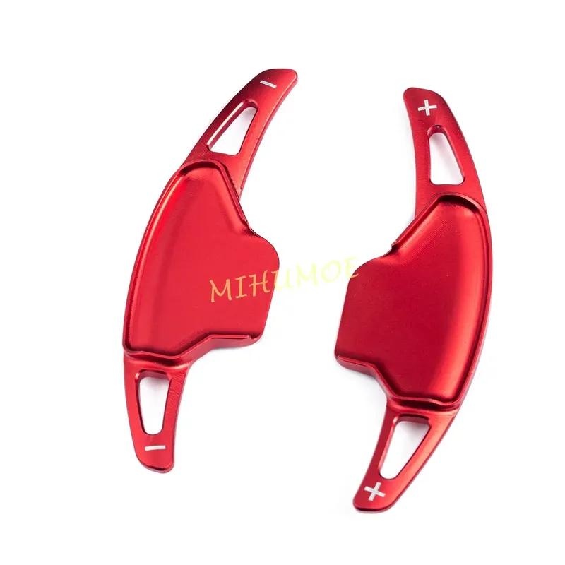 For 2022 2023 2024 Mitsubishi Outlander PHEV Interior Steering Wheel Paddle Shifter Extension Trims Accessories Red