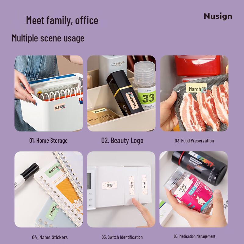 Deli Newsee Q3 Portable Bluetooth Thermal Label Printer